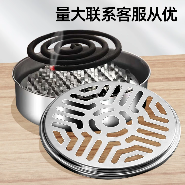 【新款檀香盒】多功能带盖家用防烫便携檀香蚊香托盘蚊香户外大容量