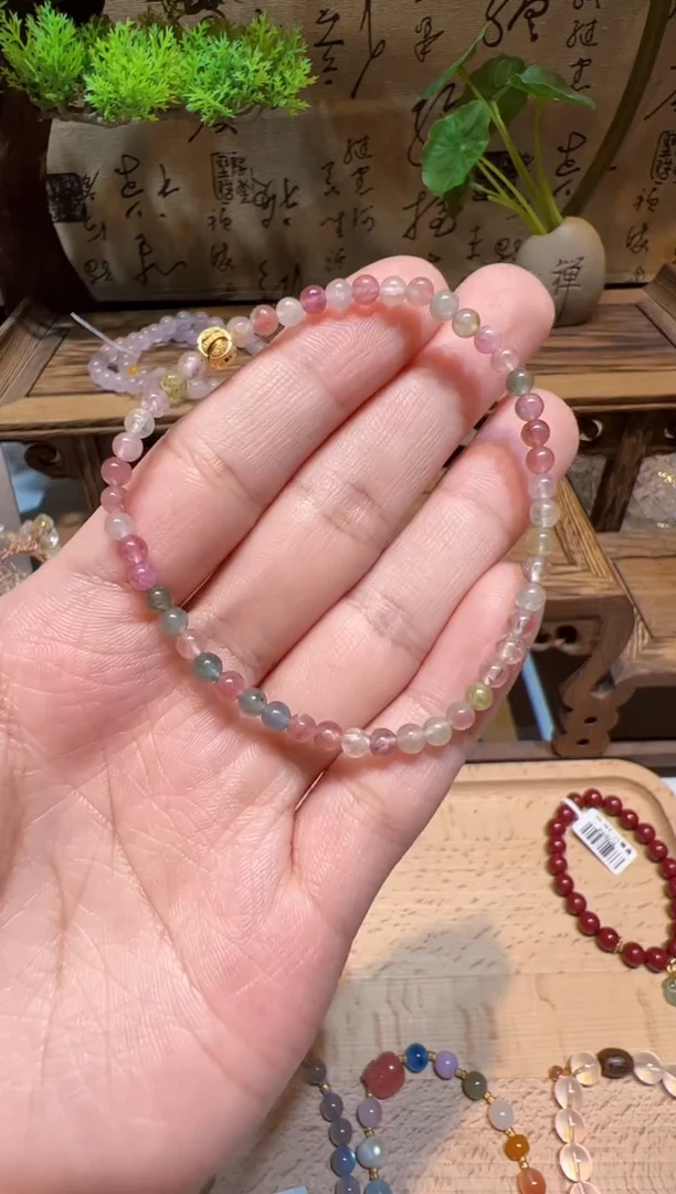 未镶嵌手链碧玺手饰@@