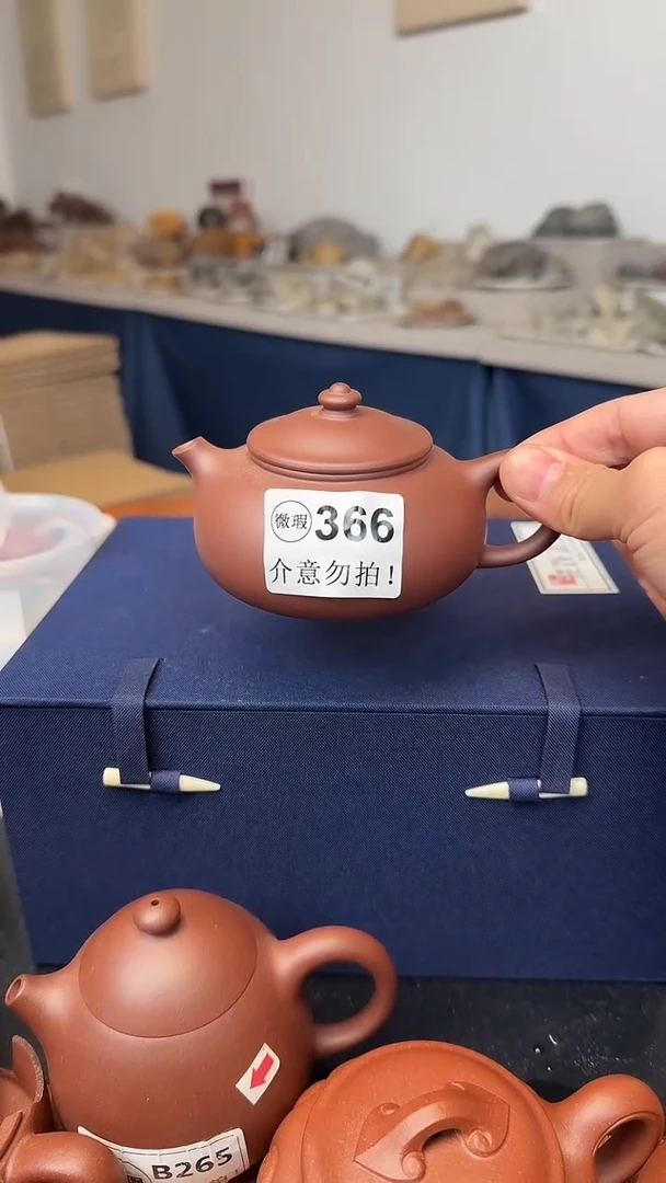 茶壶紫砂微瑕366台西底槽青渔趣99