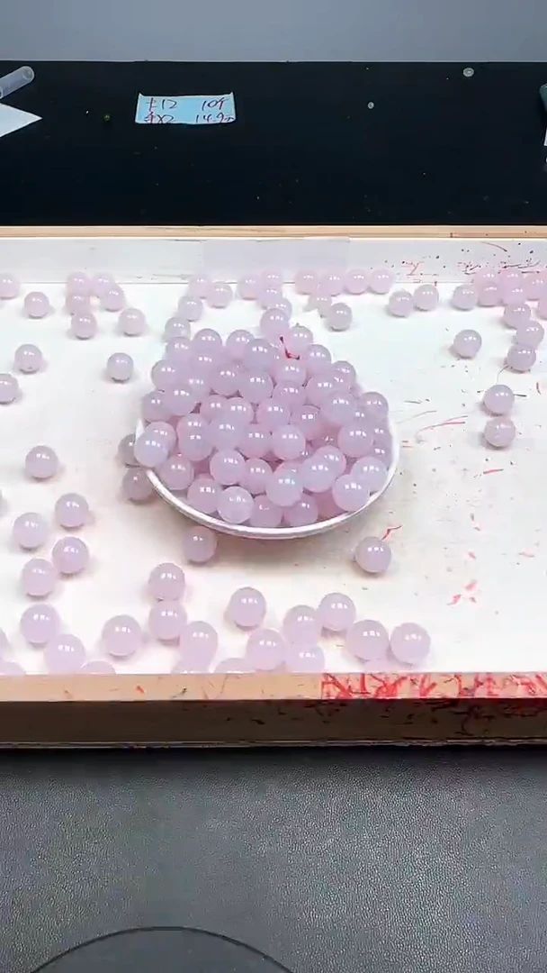 未镶嵌玛瑙/玉髓珠宝半成品冰川紫N62卡12MM10颗