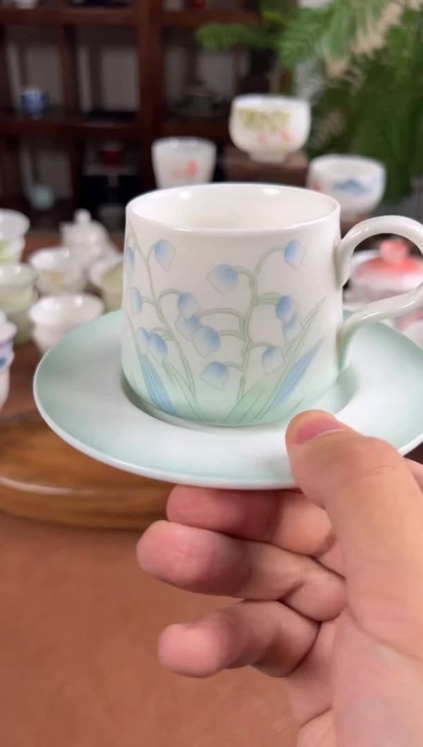 杯子优质瓷土璞玉茶具单品上新