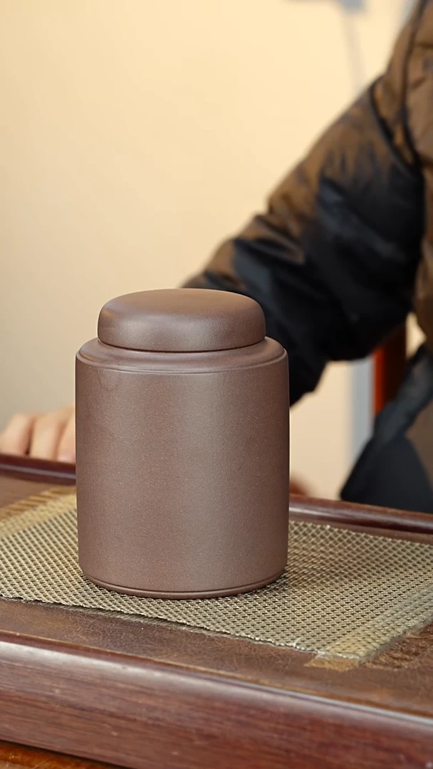 宜兴原矿紫砂茶叶罐
