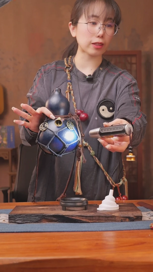 447号链接精品大漆葫芦现货现发[一物一拍]