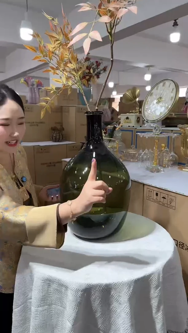 【闪购商品】无铅玻璃静姐花器S-品4