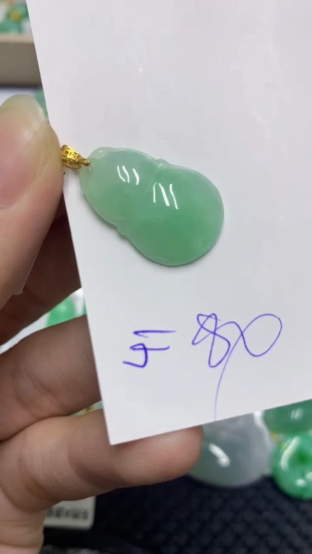 颈饰未镶嵌翡翠缅甸A货翡翠