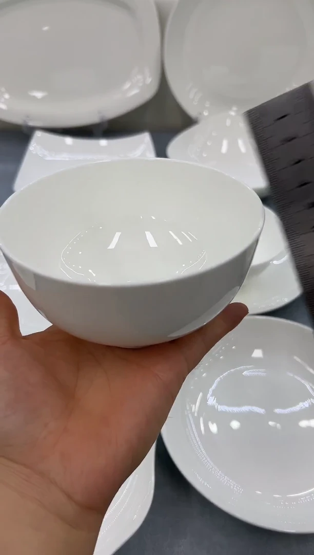 骨瓷纯白骨瓷5奥4个