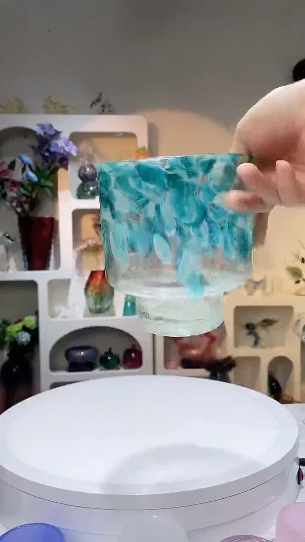 【闪购商品】琉璃高14口径13琉璃直筒罐