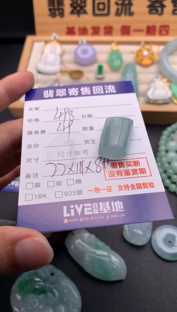颈饰未镶嵌翡翠10146132