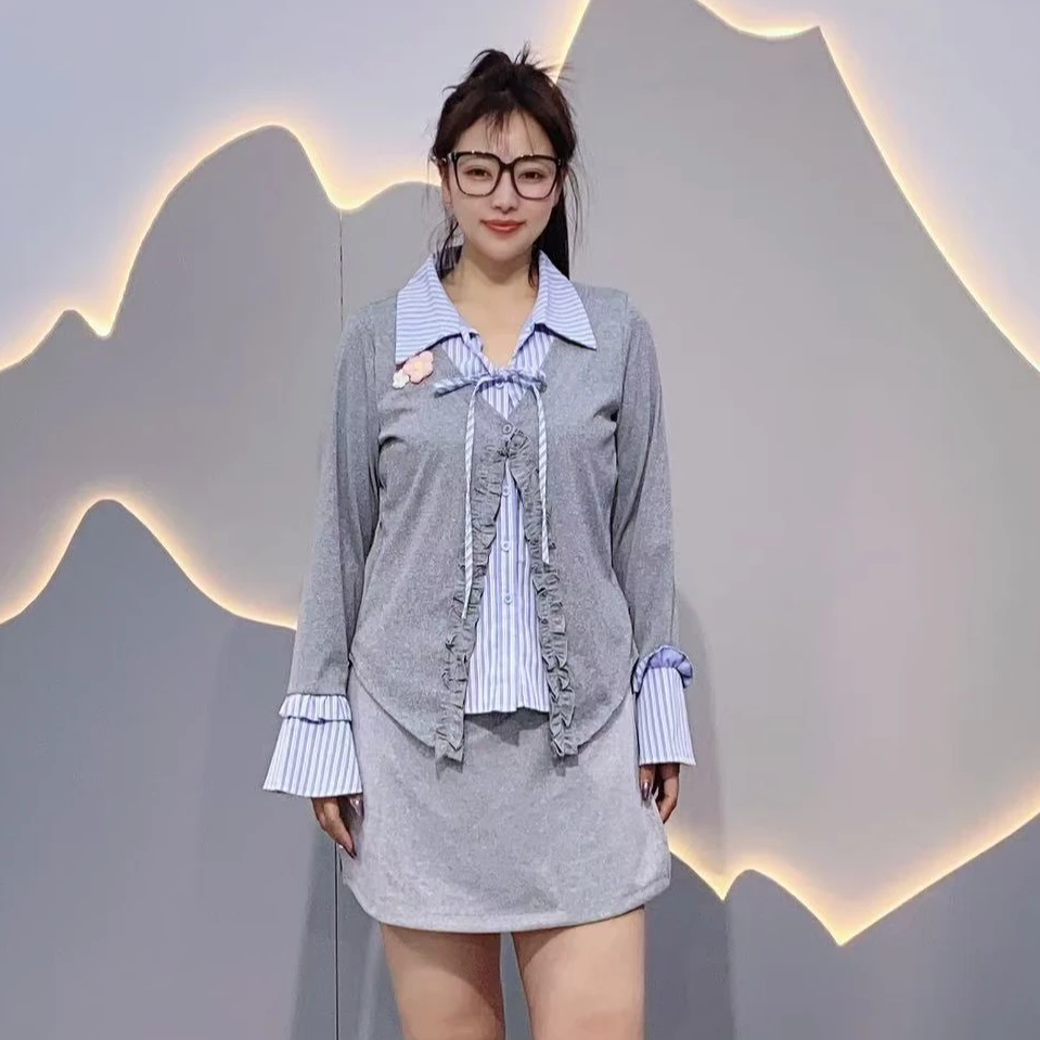 XIE7 时尚显瘦减龄百搭上衣1331
