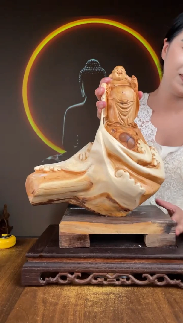 柏木（崖柏）手工摆件,先抢先得! 编号:184