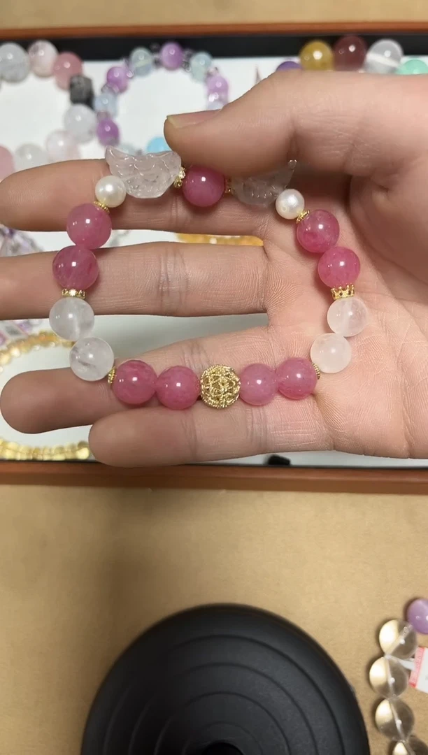 未镶嵌手链水晶14-65蔷薇辉手串