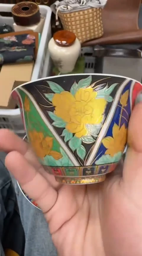 摆件陶茶具茶具茶具小野盖碗