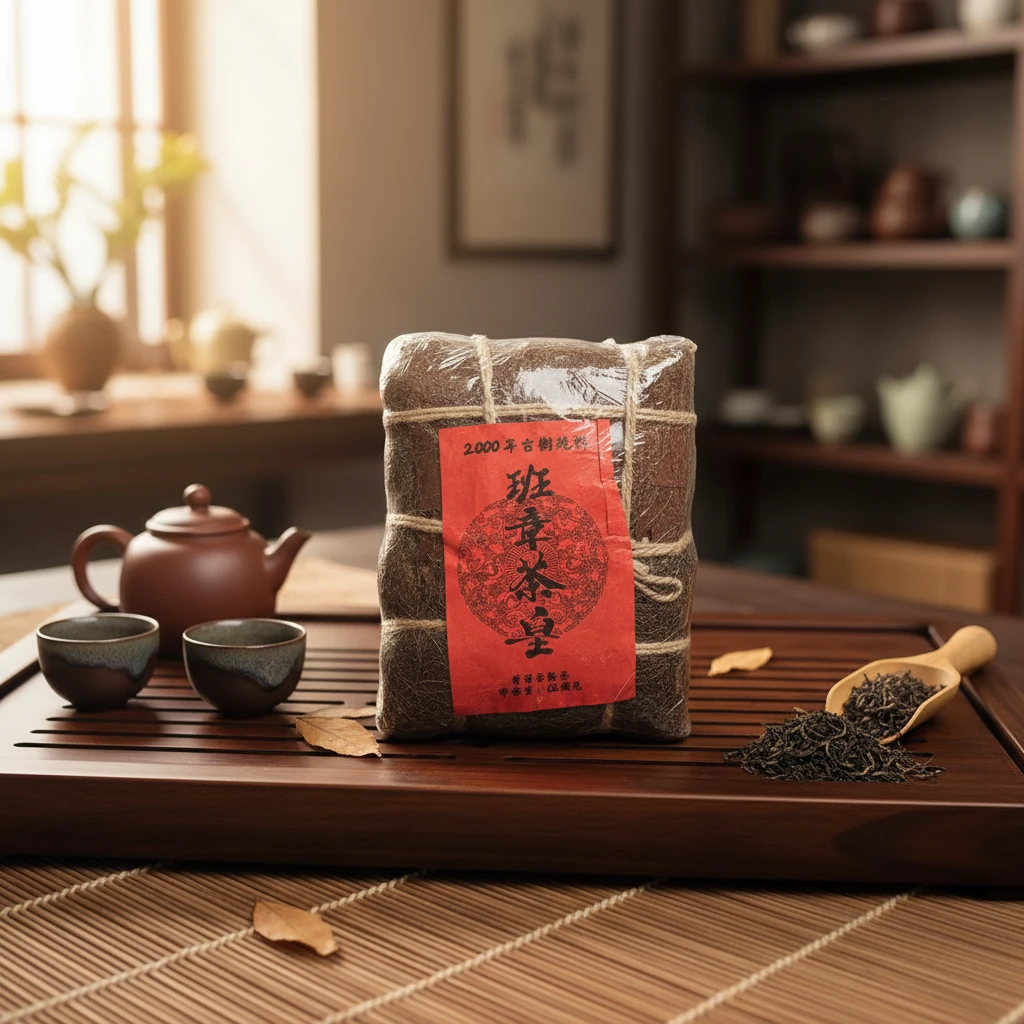 【茶哥严选】 2000年古树纯料 班章茶皇 普洱熟茶 500g