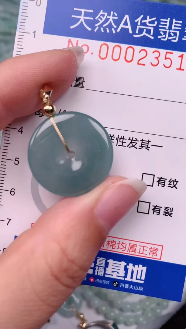 【闪购商品】翡翠颈饰未镶嵌00002351