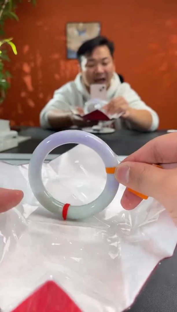 未镶嵌手镯翡翠18 58