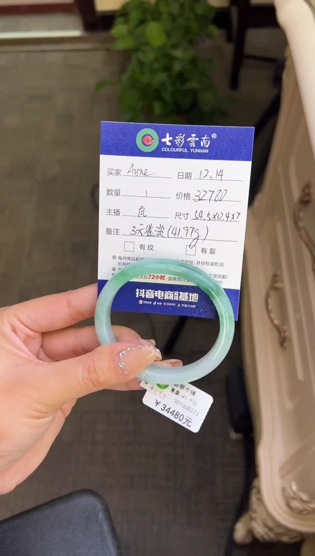 未镶嵌手镯翡翠A****o绿色