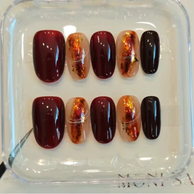 序列31穿戴甲高级手工流行经典ins风气质