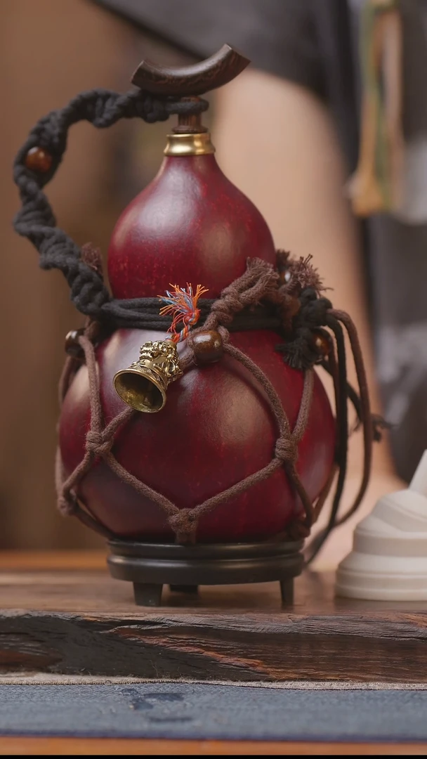 1528号精品大漆葫芦防腐防渗装水茶酒
