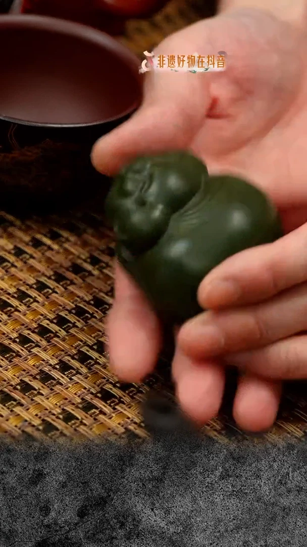 茶壶紫砂紫砂 宜兴紫砂 绿猪