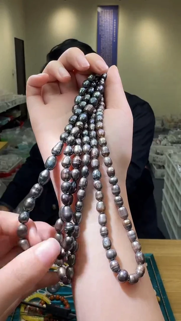 项链未镶嵌淡水珍珠多样性发一件 068