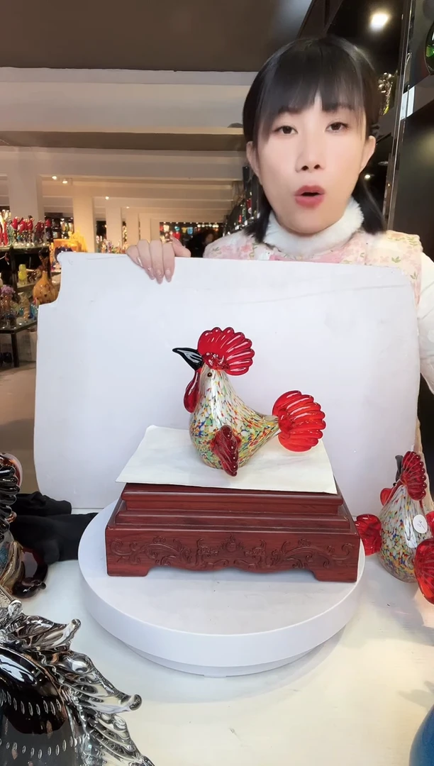 【闪购商品】茶盏琉璃摆件家居摆件