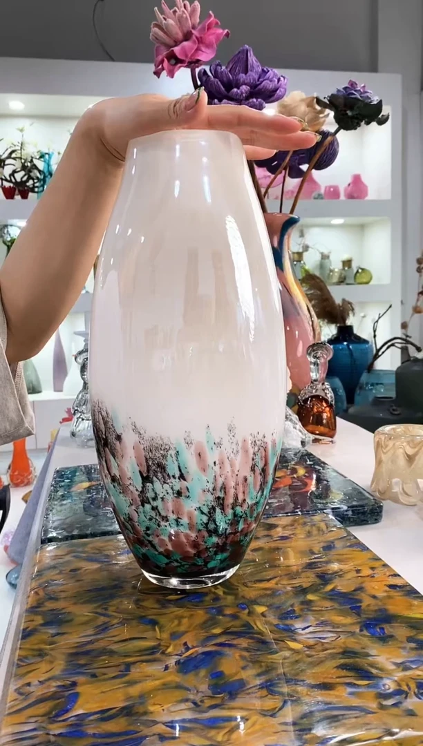 晨*慕忆家手作琉璃花瓶