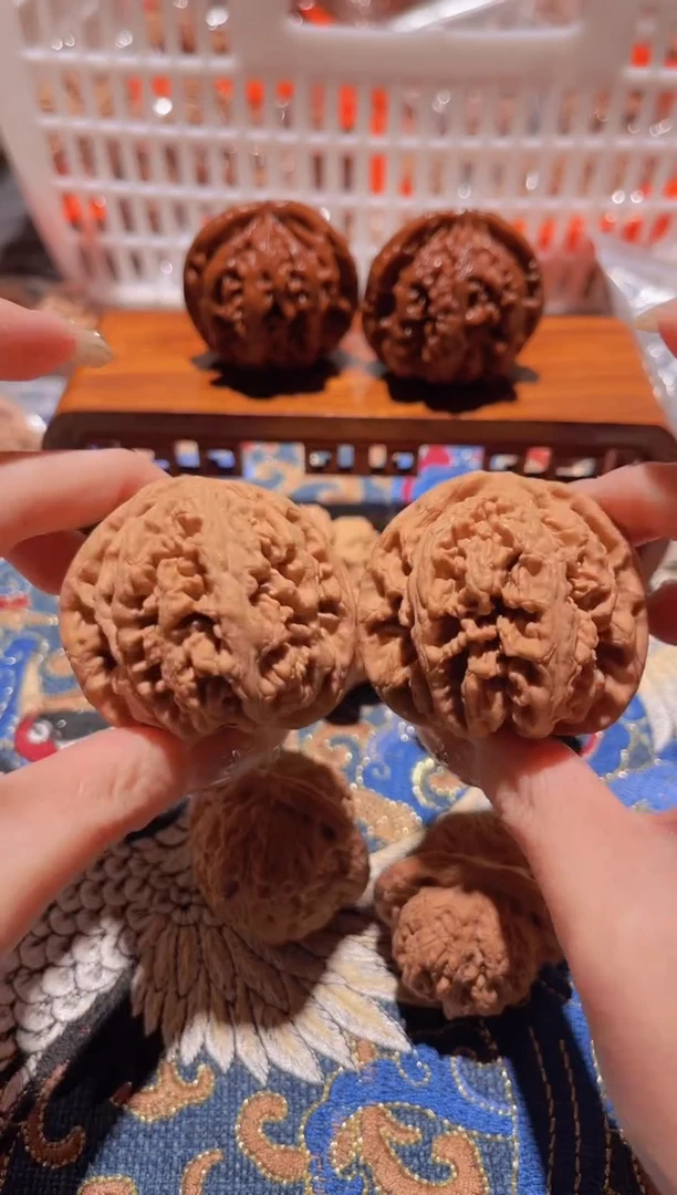 把件文玩核桃033粗筋48半