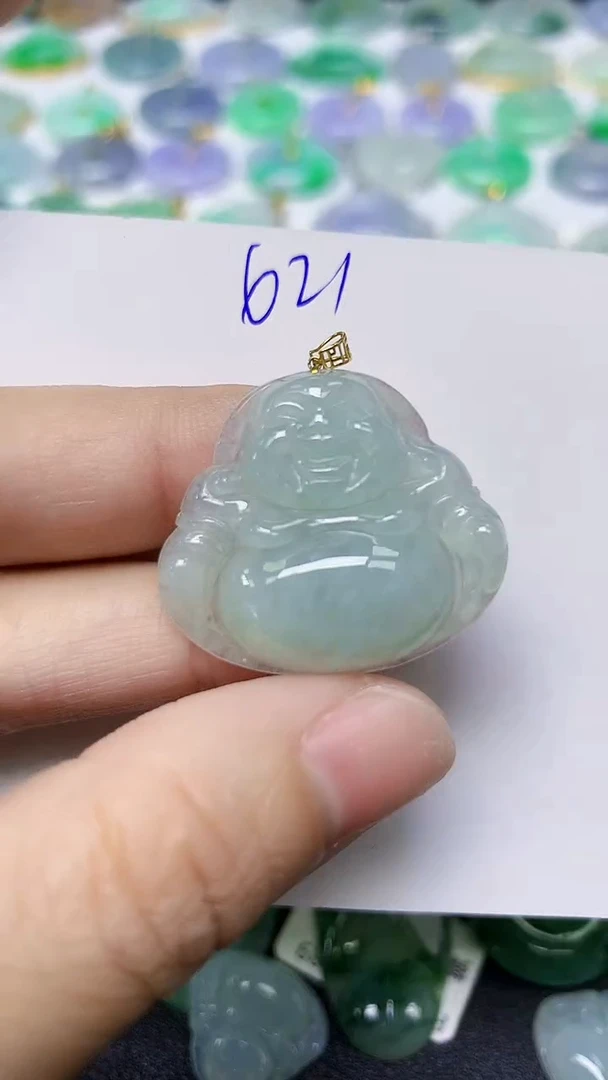 翡翠未镶嵌颈饰 天然缅甸翡翠A货
