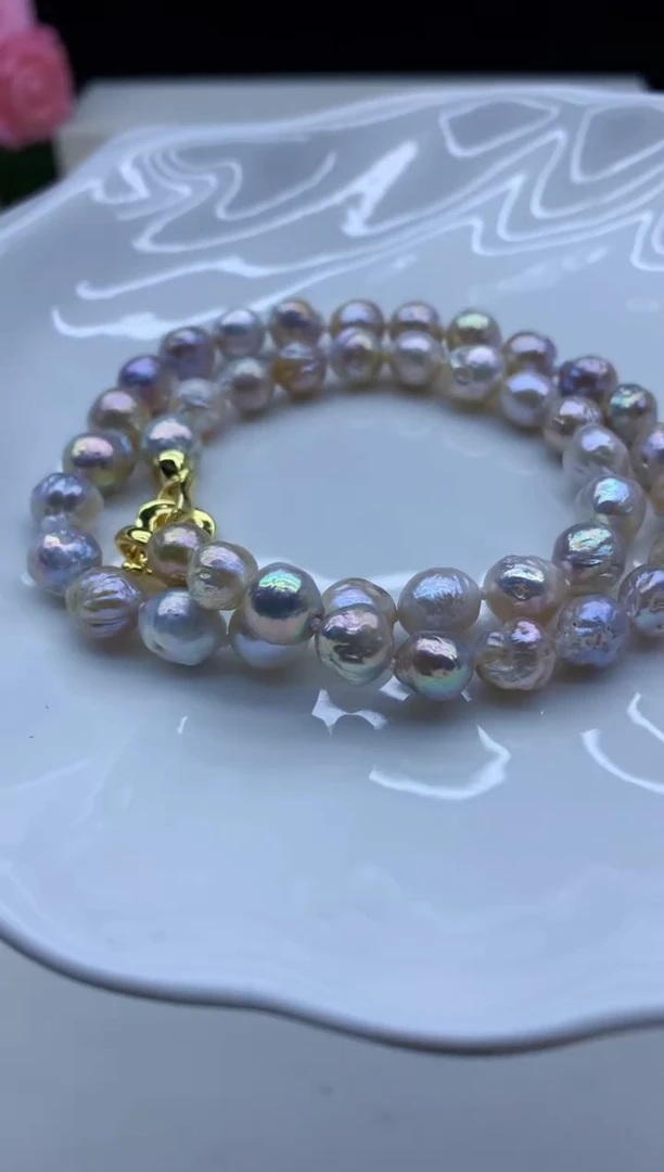 【闪购商品】淡水珍珠颈饰未镶嵌淡水珍珠项链