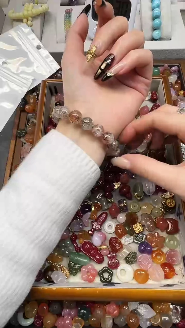 未镶嵌手串水晶卡10+