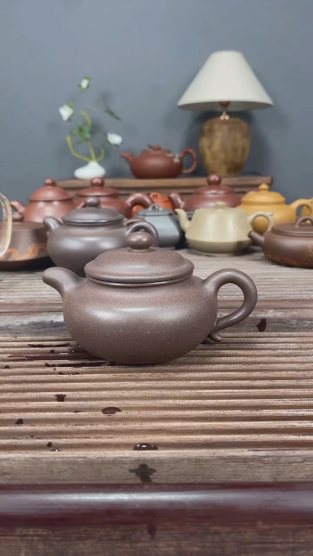 茶壶紫砂仿古天青190