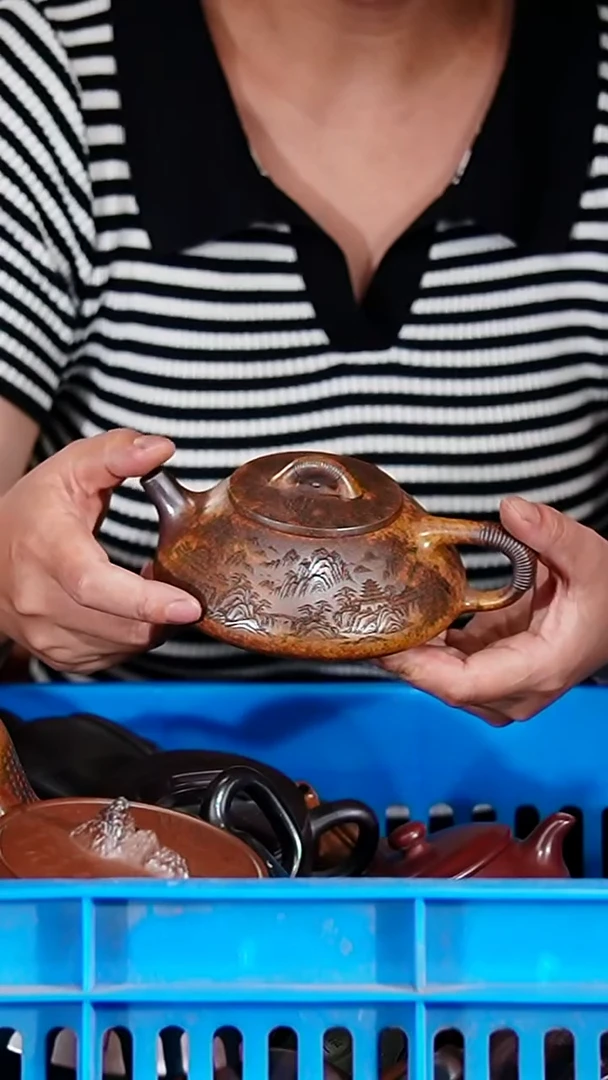 宜兴原矿紫砂壶茶壶250C