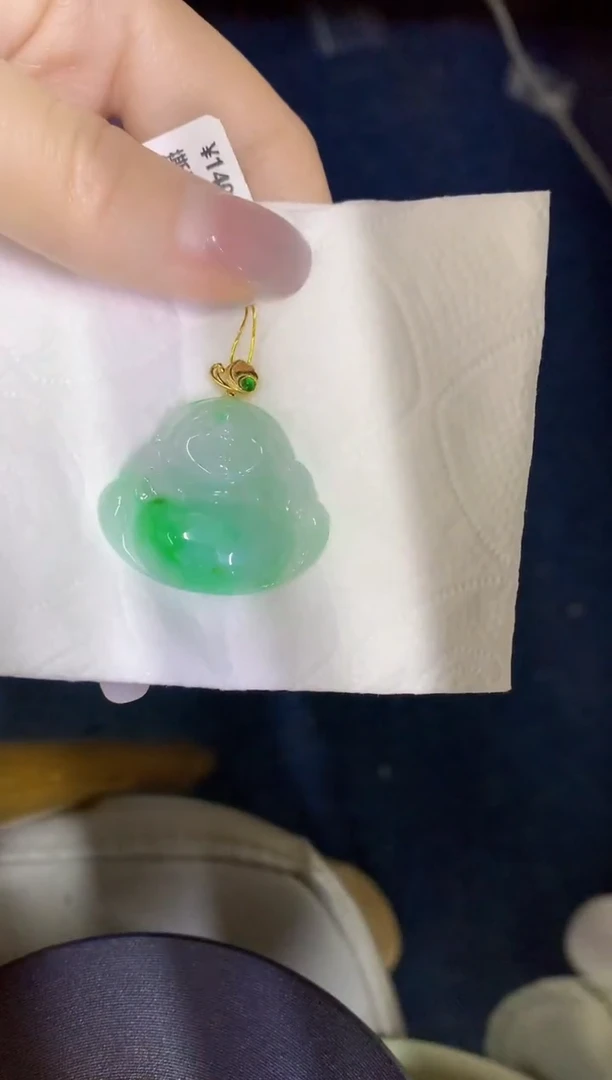 颈饰未镶嵌翡翠缅甸天然翡翠A货