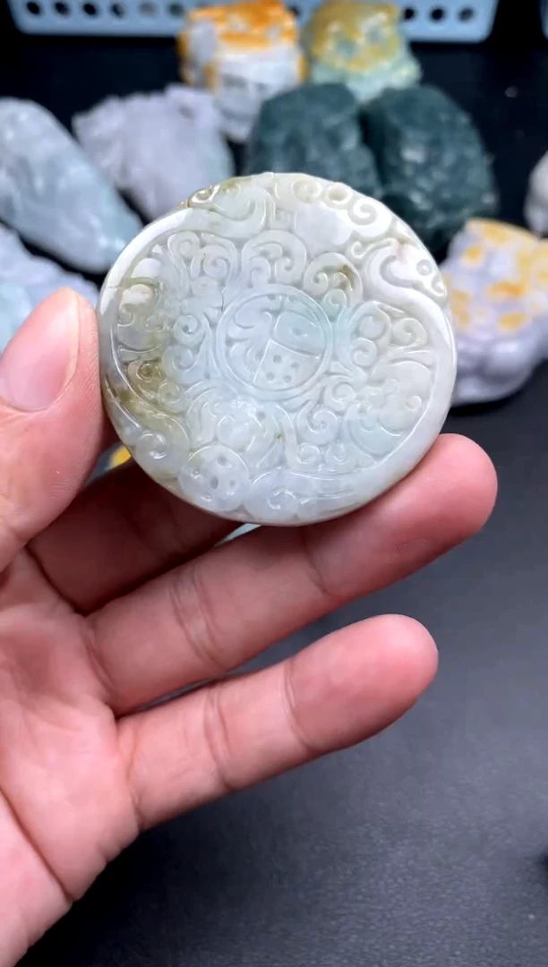 吊坠(不含链)未镶嵌翡翠1