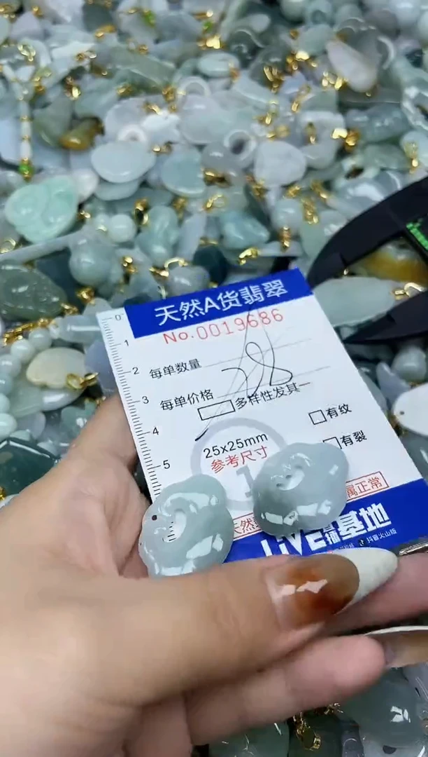 【闪购商品】翡翠颈饰未镶嵌天然A货翡翠