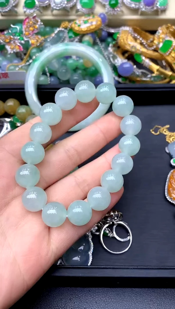 未镶嵌手链翡翠567-中国好珍宝