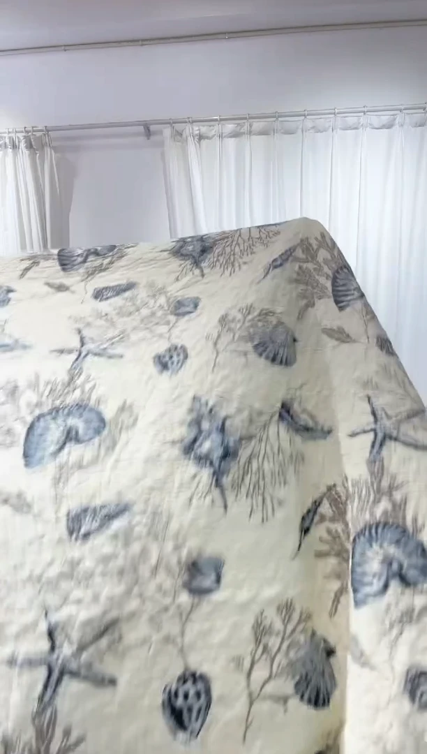 棉200*220纯棉床盖146号微瑕
