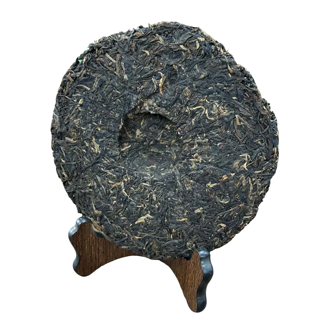 蓝天天字饼 生茶357克中老期普洱茶