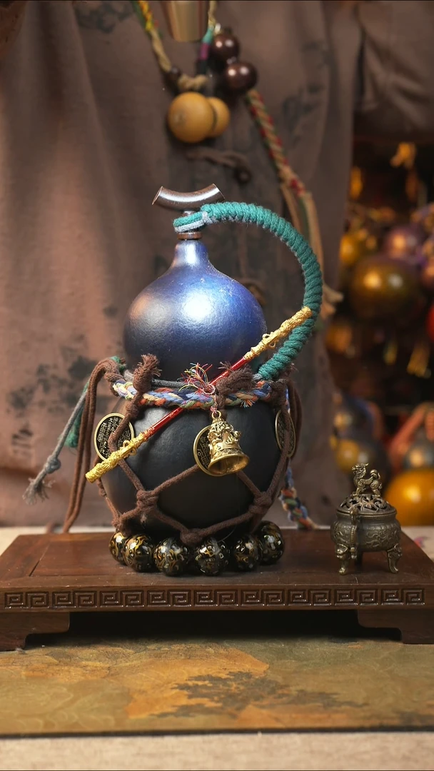 286大漆一物一拍记葫堂出品【不带手串】