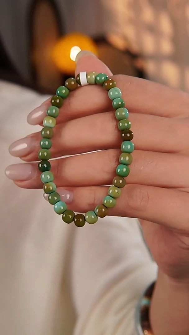 未镶嵌绿松石手链手串