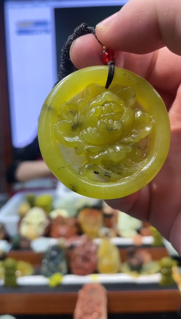 【闪购商品】岫玉吊坠未镶嵌·