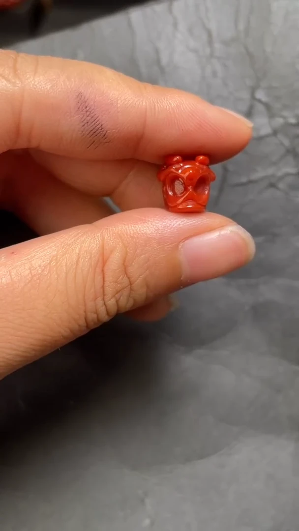 未镶嵌102南红玛瑙配饰---9*10