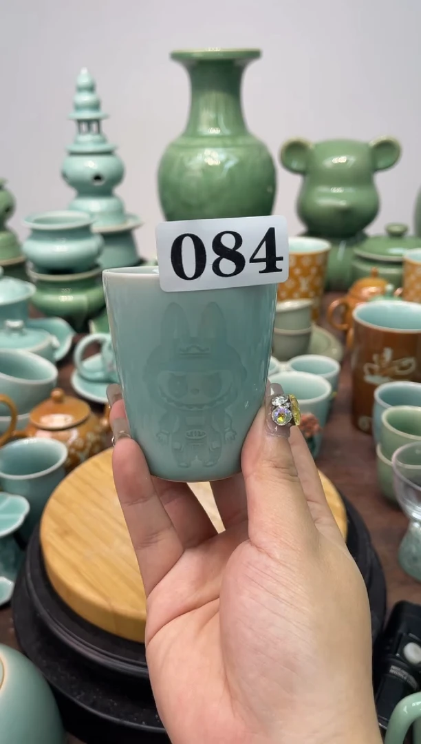 特价福利 微瑕 慧仙青瓷
