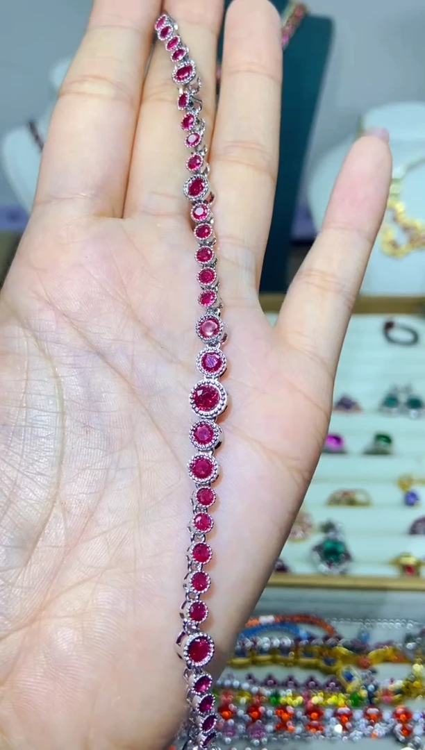 银S925镶嵌耳饰紫晶1