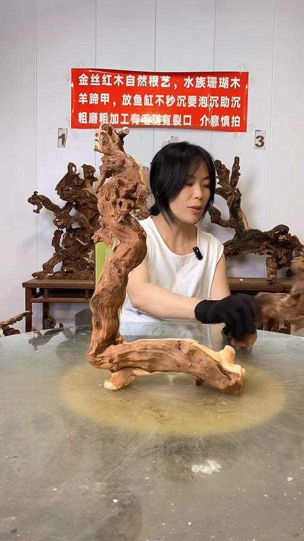 香榧木丰****燕金丝红木   羊蹄甲