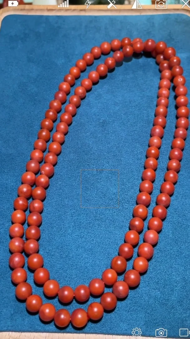 【闪购商品】南红玛瑙CC未镶嵌微胶！！！！圆珠珠链