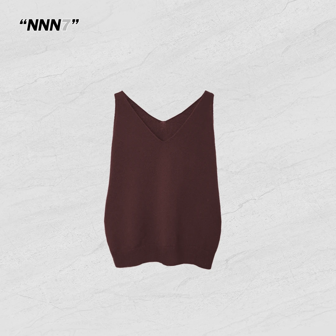 25AW #设计师系列# 羊绒羊毛吊带内搭上衣