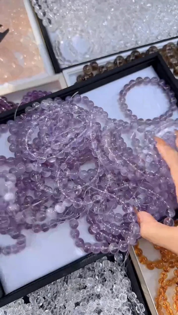 【闪购商品】水晶手串未镶嵌308/多样性发其一/卡10