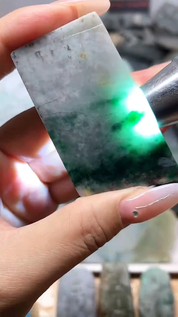 裸石翡翠天然缅甸翡翠A货26
