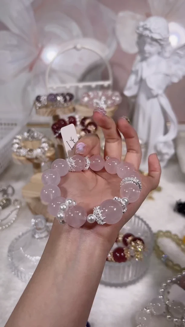 【闪购商品】水晶手链未镶嵌天然水晶默认微瑕 多样性发货发其一